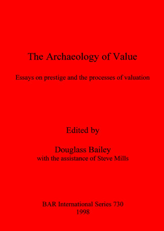 Archaeology of Value cover