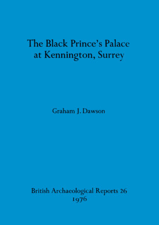 Black Prince's palace at Kennington