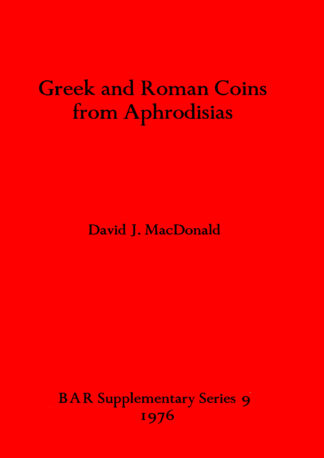 Greek and Roman Coins from Aphrodisias cover