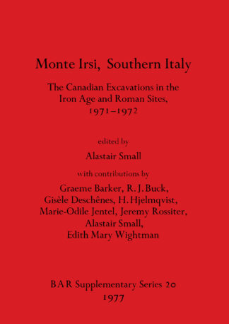 Monte Irsi Southern Italy cover