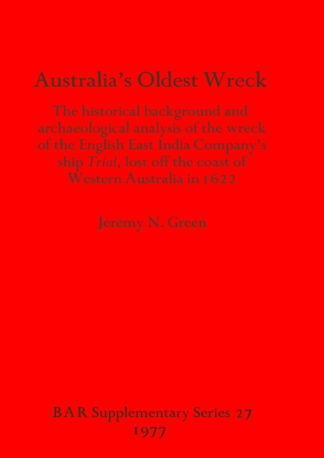 Australia's Oldest Wreck cover