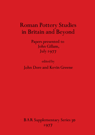 Roman Pottery Studies in Britain and Beyond cover