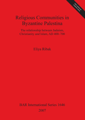 Religious Communities in Byzantine Palestina cover