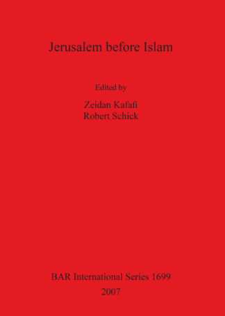 Jerusalem before Islam cover
