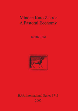 Minoan Kato Zakro: A Pastoral Economy cover