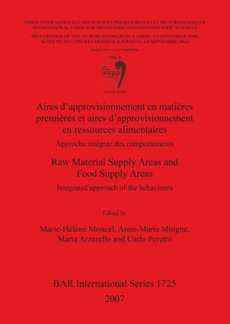 Aires d'approvisionnement en matières premières et aires d'approvisionnement en ressources alimentaires/Raw Material Supply Areas and Food Supply Ar cover