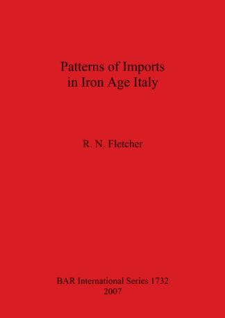 Patterns of Imports in Iron Age Italy cover