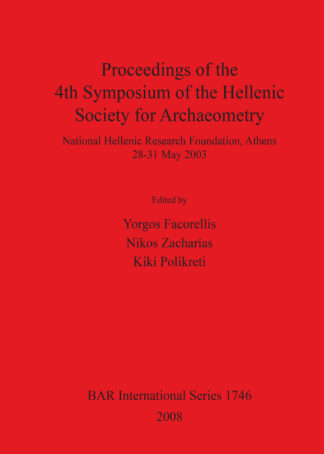 Proceedings of the 4th Symposium of the Hellenic Society for Archaeometry cover