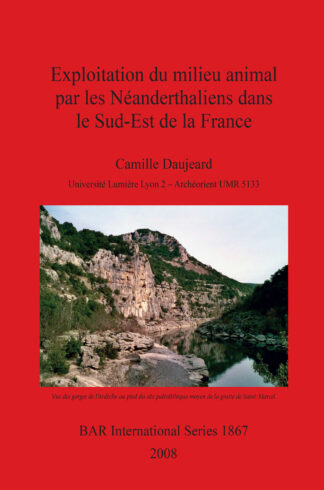 Exploitation du milieu animal par les Néanderthaliens dans le Sud-Est de la France cover