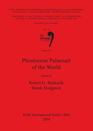 Pleistocene Palaeoart of the World cover