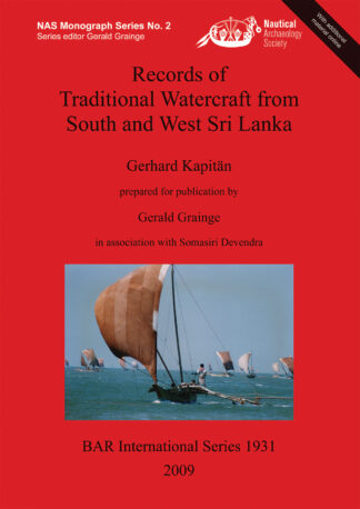 Records of Traditional Watercraft from South and West Sri Lanka cover