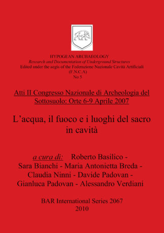 Atti II Congresso Nazionale Di Archeologia Del Sottosuolo cover