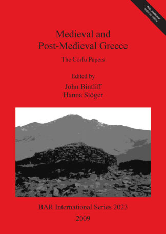 Medieval and Post-Medieval Greece cover