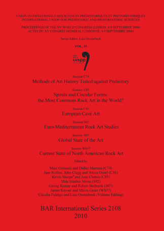 Session C74: Methods of Art History Tested against Prehistory; Session C81: Spirals and Circular Forms: the Most Common Rock Art in the World Session cover