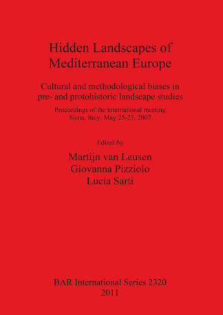 Hidden Landscapes of Mediterranean Europe cover