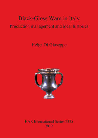 Black-Gloss Ware in Italy cover