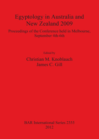 Egyptology in Australia and New Zealand 2009 cover