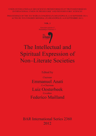 Intellectual and Spiritual Expression of Non - Literate Societies cover