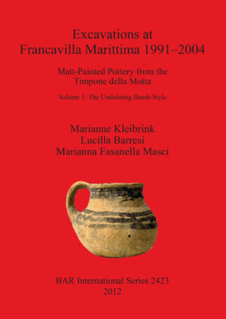 Excavations at Francavilla Marittima 1991-2004 cover