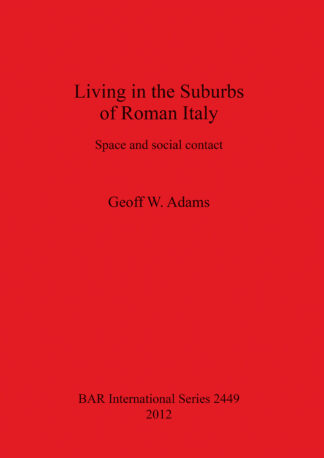 Living in the Suburbs of Roman Italy cover