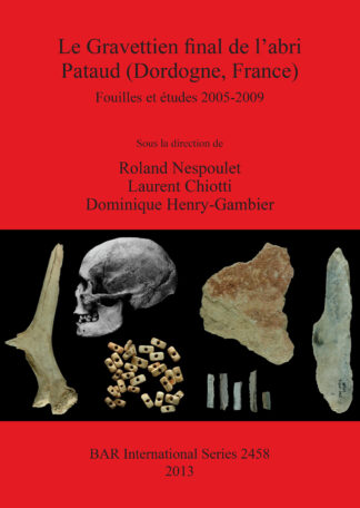 Gravettien final de l’abri Pataud (Dordogne France) cover