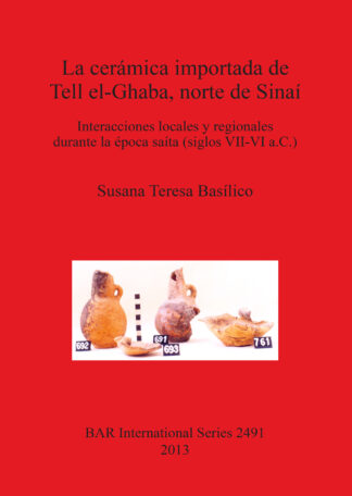 Ceramica Importada De Tell El-Ghaba Norte De Sinai cover