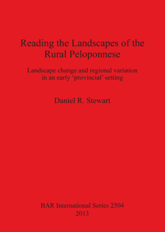 Reading the Landscapes of the Rural Peloponnese cover