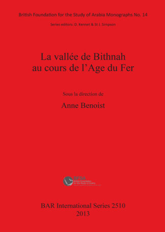 vallée de Bithnah au cours de l’Age du Fer cover