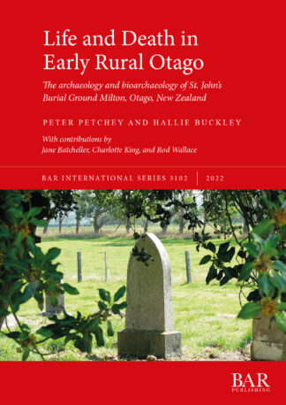 Life and Death in Early Rural Otago cover