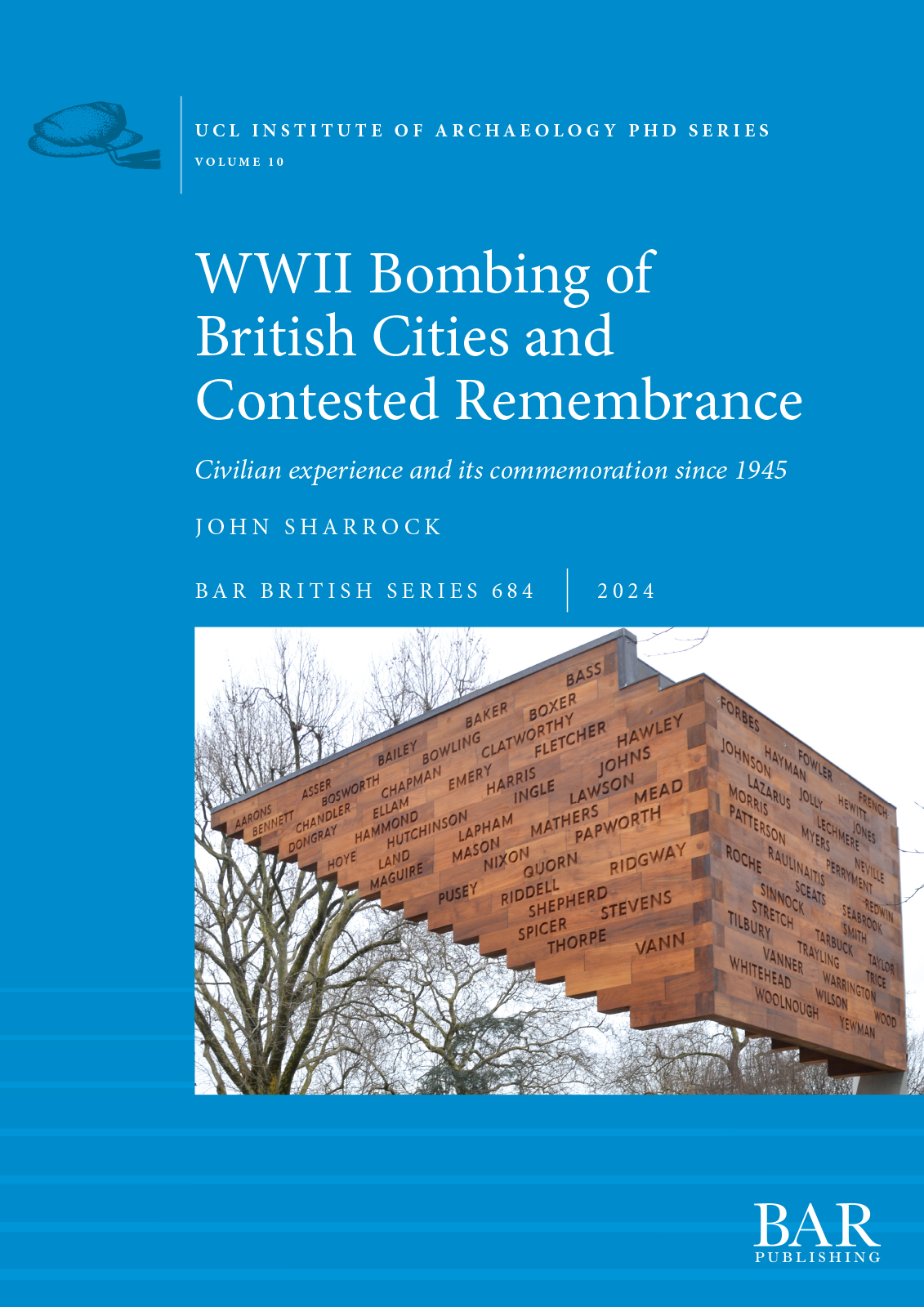 WWII Bombing of British Cities and Contested Remembrance cover