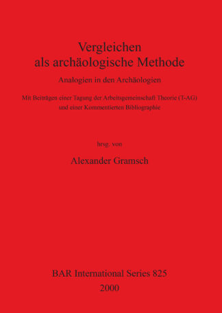 Vergleichen als archäologische Methode cover