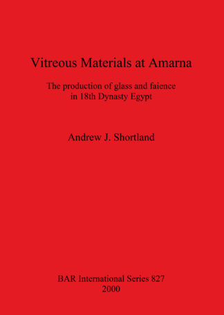 Vitreous Materials at Amarna cover