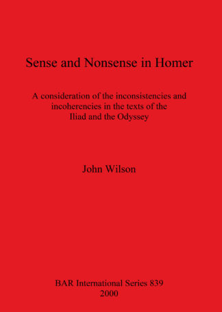 Sense and Nonsense in Homer cover