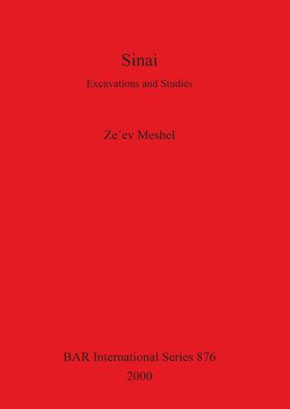 Sinai: Excavations and Studies cover
