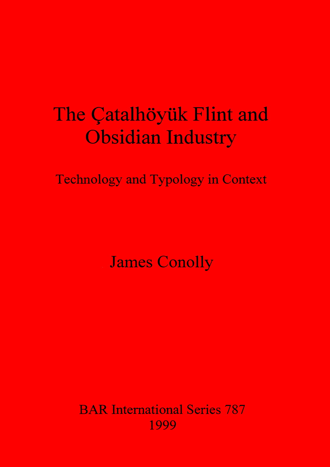 Catalhoyuk Flint and Obsidian Industry cover