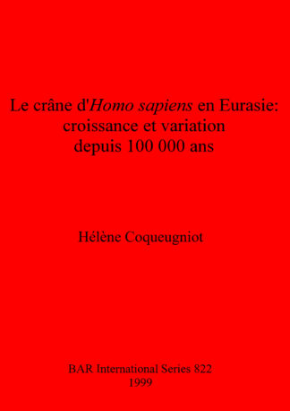 Crane Homo Sapiens en Eurasie cover