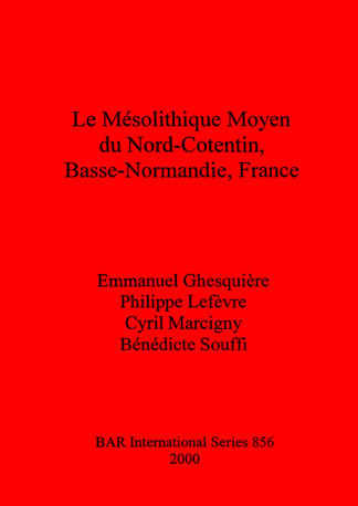 Mesolithique Moyen Du Nord cover