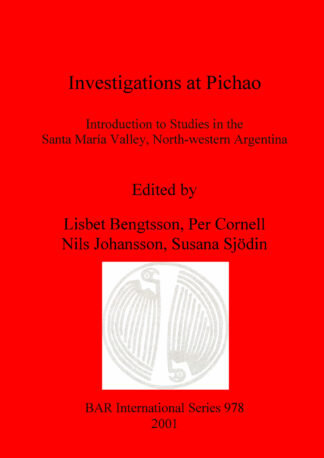 Investigations at Pichao cover