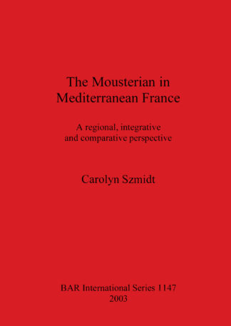 Mousterian in Mediterranean France cover