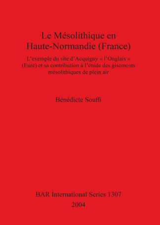 Mesolithique En Haute-Normandie (France) cover