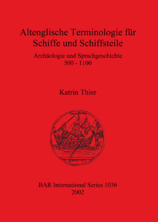 Altenglische Terminologie für Schiffe und Schiffsteile cover