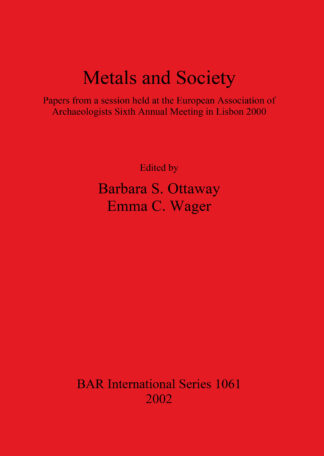 Metals and Society cover