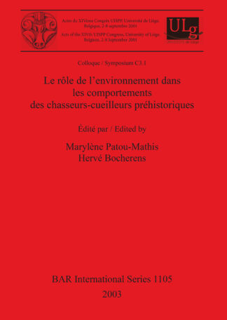 rôle de l'environnement dans les comportements des chasseurs-cueilleurs préhistoriques cover