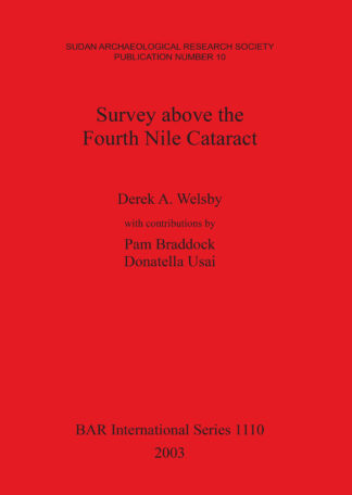 Survey Above the Fourth Nile Cataract cover