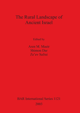 Rural Landscape of Ancient Israel cover