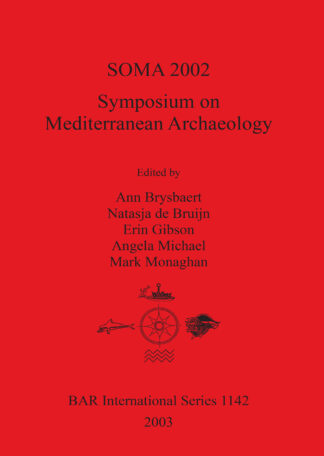 SOMA 2002: Symposium on Mediterranean Archaeology cover
