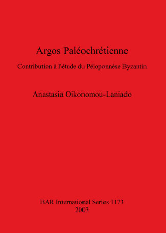 Argos Paléochrétienne cover