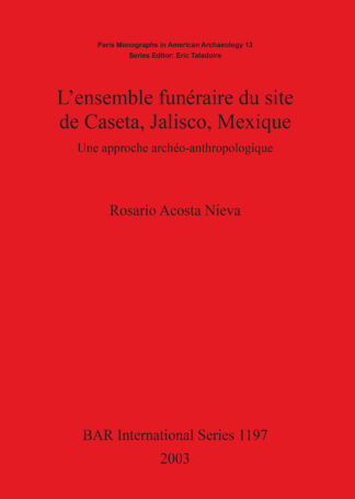 ensemble funéraire du site de Caseta Jalisco Mexique cover