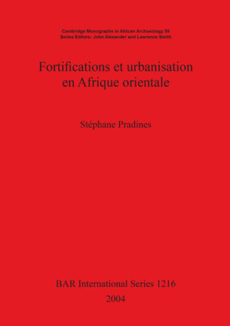 Fortifications et urbanisation en Afrique orientale cover