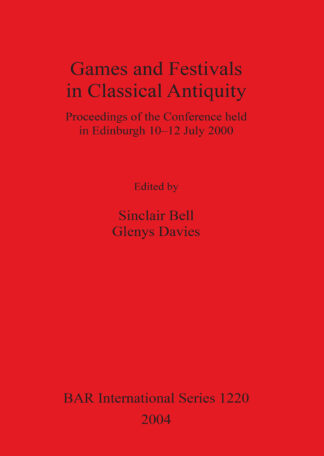 Games and Festivals in Classical Antiquity cover